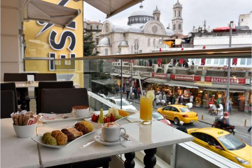 Cvk Taksim Hotel Isztambul Étterem fotó